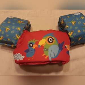 Coleman Puddle Jumper Parrots Child Lifejacket Fits 30 to 50 pounds